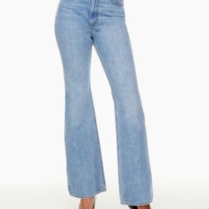 Aritzia High Rise Flare Jeans